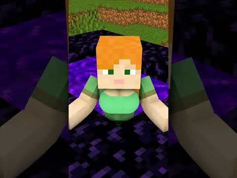 Minecraft Mega Despair Alex 5 - minecraft animation #shorts