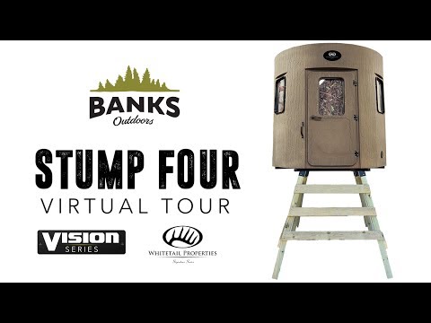 Banks Outdoors Stump 4 'Vision Series' Whitetail Properties Pro Hunter Virtual Tour 2017