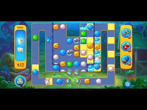 Fishdom level 9896 no boosters フィッシュダム ノーマル