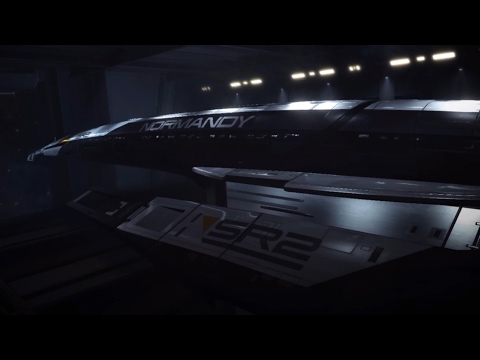 Normandy SR-2 presented. Mass Effect 2 cinematic