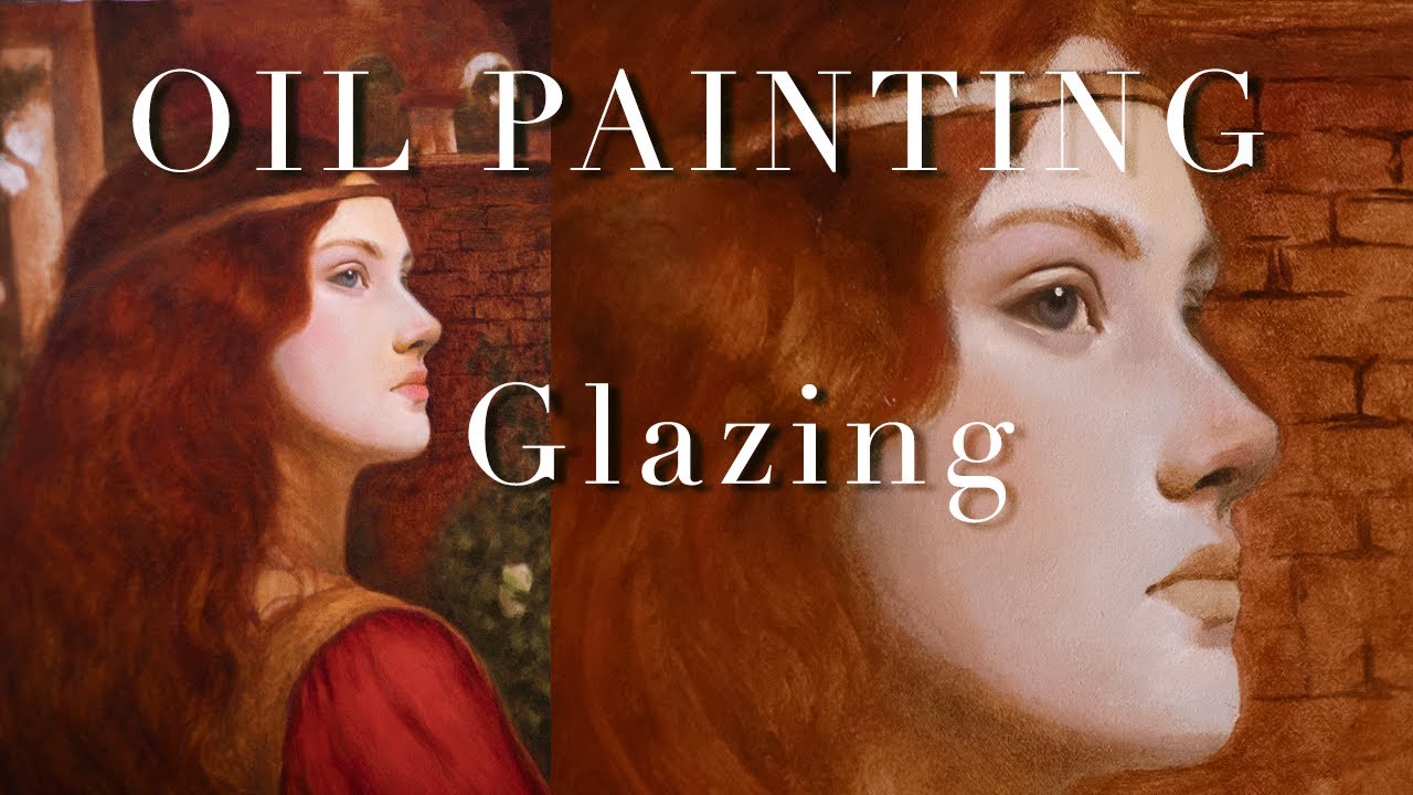 "Juliet" / Glazing a Waterhouse inspired FANTASY portrait / oil painting timelapse with VOICE OVER