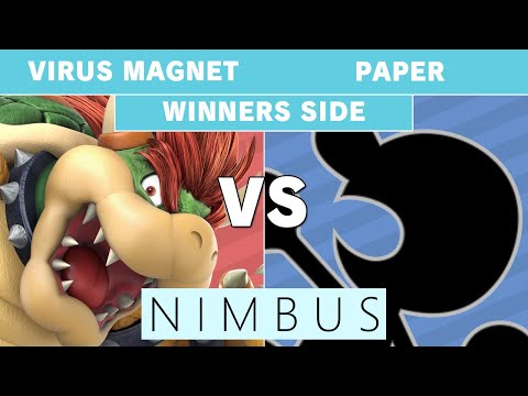 Nimbus #45 SL | Virus Magnet (Bowser) vs. Paper (Game & Watch) Winners Side - Smash Ultimate