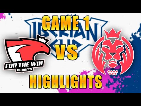 For The Win vs MAD Lions Madrid Game 1 highlights Iberian cup 2021 | FTW vs MAD