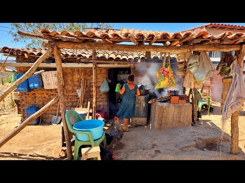 ALMOÇO COM OS PEDREIROS, VEJA O ANDAMENTO DA OBRA, A CASA DE PATRÍCIA 