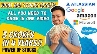 3 CRORES in 4 Years!! | What are RSUs ?| Are stocks a good investment? | All about RSU | Reality
