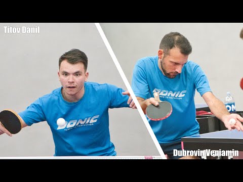 Titov Danil - Dubrovin Veniamin Академия настольного тенниса Top Cup профессионалы 09 октября 2021
