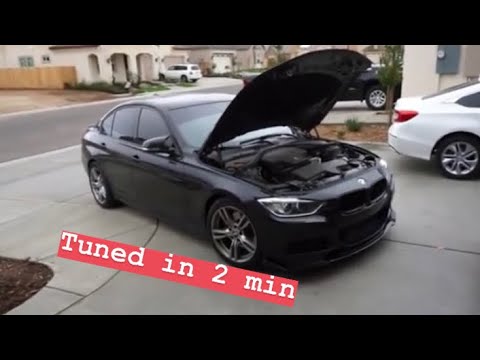 DINAN TUNED f30 in 2 minutes like a pro.