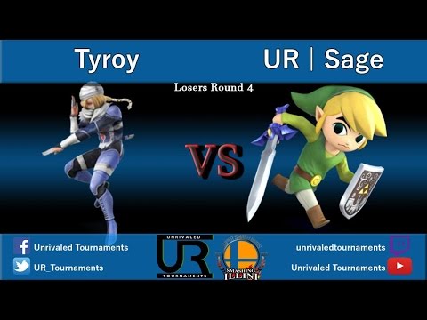 House of Paign VII  Losers Round 4 - Tyroy (Sheik) vs UR | Sage (Toon Link)