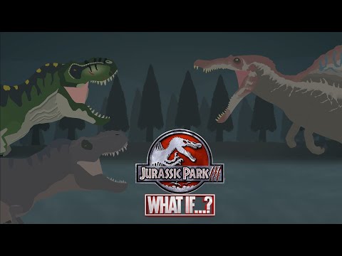 What If the t-rex couple Buck and Doe appeared at the end of Jurassic Park 3? | Jurassic What If ? |