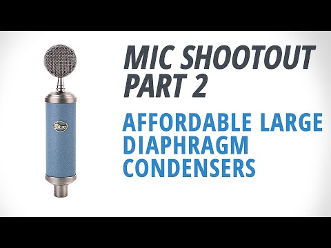 Mic Shootout 2: Affordable Large Diaphragm Condensers