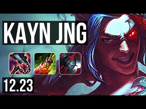 KAYN vs KINDRED (JNG) | 82% winrate, Legendary | KR Master | 12.23
