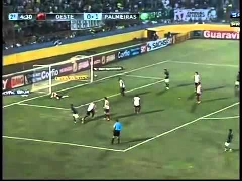 Oeste 0x2 Palmeiras - 26ª rodada - Campeonato Brasileiro, Série B 2013