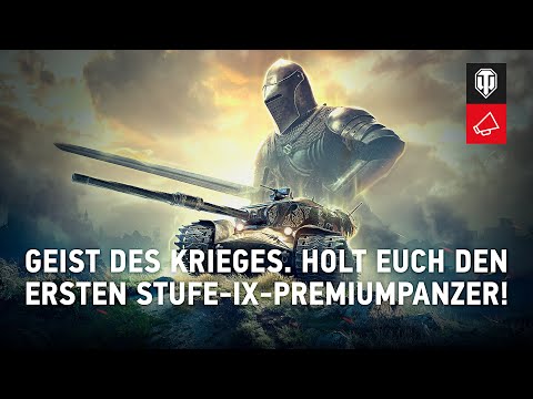 Geist des Krieges. Holt euch den ersten Stufe-IX-Premiumpanzer!