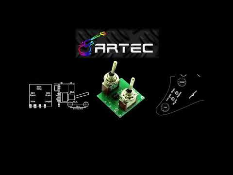 Guitar Parts Electronics ACTIVE CIRCUIT - ARTEC VTB2 - ONBOARD - Tube Overdrive image 3