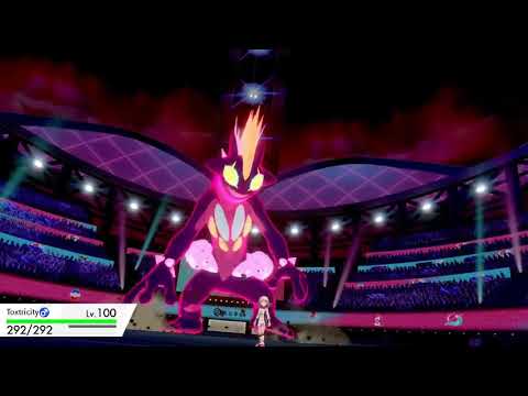 G-Max Stun Shock - Toxtricity Dynamax Move in Pokemon Sword and Shield