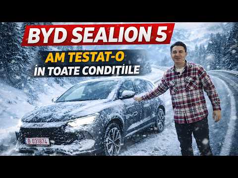 ROMÂNIA DE LA UN CAPĂT LA ALTUL CU BYD SEALION 5!
