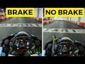 BRAKE Vs NO BRAKE Indoor Karting Experiment