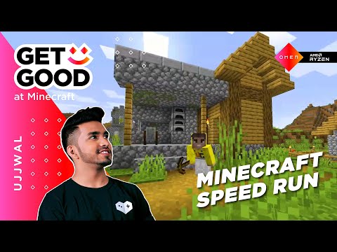 OMEN India - Get Good with Ujjwal | Minecraft Speed Run