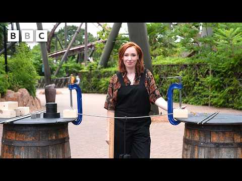 How can rollercoasters hold SO MUCH weight?! | The Secret Genius of Modern Life - BBC