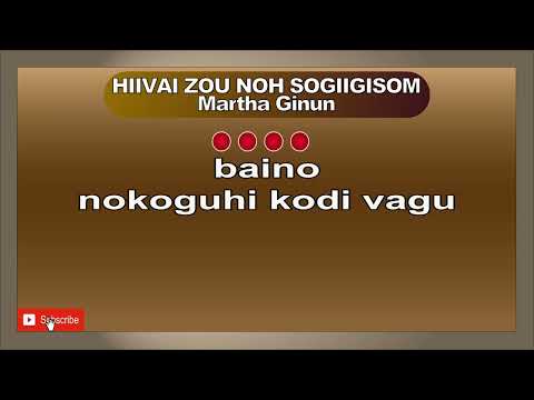 HIIVAI NOH SOGIIGISOM Original Version Martha Ginun #marthaginun #hiivainohsogiigisom