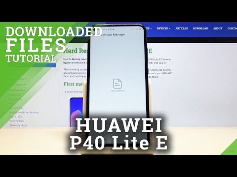 Where is Download Folder on Huawei P40 Lite E - Locate Downloaded Files
