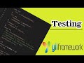 Testing Yii2 Framework