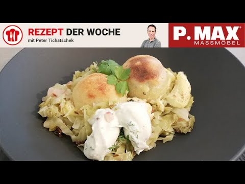 Waldviertler Erdäpfelspeckknödel 😍 mit lauwarmem Krautsalat / krone.tv Das Rezept der Woche