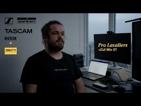 Testing lav mics for the DJI Mic 2 / Osmo Pocket 3