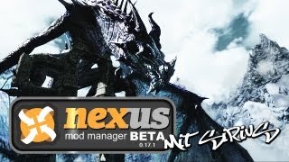 SKYRIM - Mods installieren für Anfänger (Nexus Modmanager Tutorial)