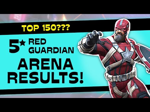 5 Star RED GUARDIAN Feature Arena Results! Top 150?? | Marvel Contest of Champions