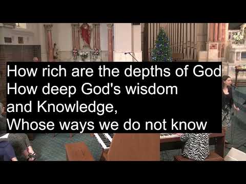 How rich are the depths of God (Hound of Heaven) - Christopher Willcock