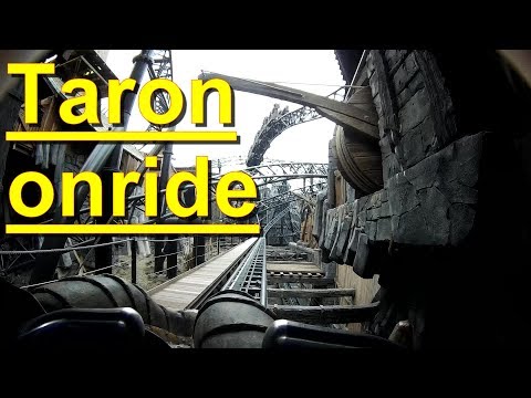 Taron Phantasialand onride – Klugheim Multilaunchcoaster – Taron OnRide FrontSeat POV 2017