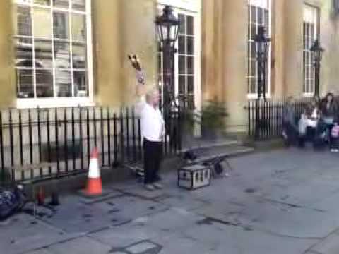 street entertainer in BATH