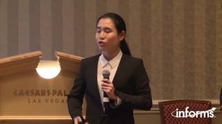 INFORMS O.R. & Analytics Student Team Competition Student Competition - Second Place INFORMS O.R. & Analytics Student Team Competition Student Competition - Second Place