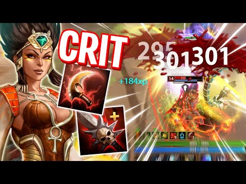 Serqet ONE SHOTS with This Crit Build in SMITE!