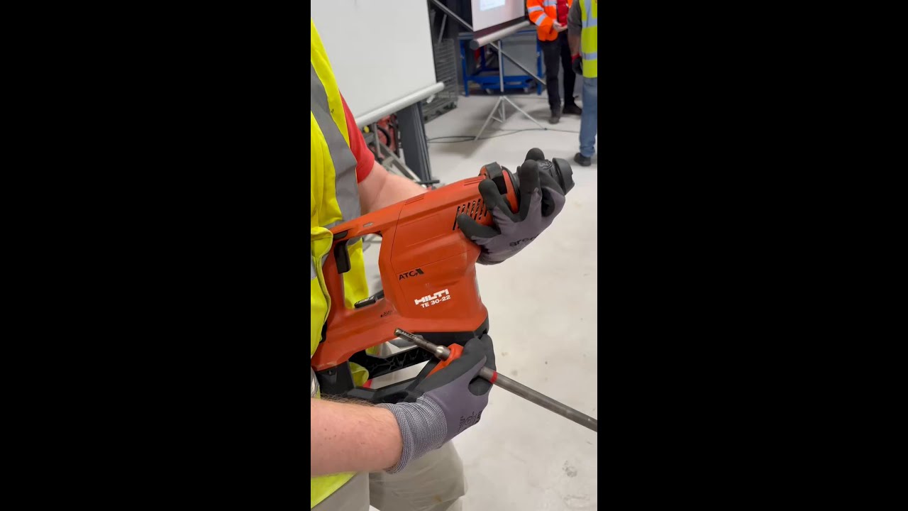 Hilti Post-installed rebar demo
