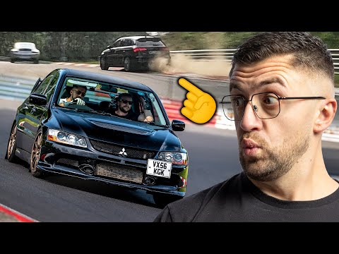 Lancer EVO 9 vs. Audi Understeer! (RS3 Almost Crashed)