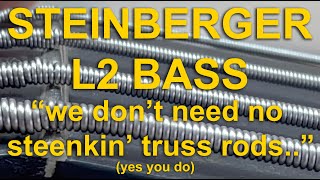 Video thumbnail for Rare and historic Steinberger L2 bass set up by Sam Deeks