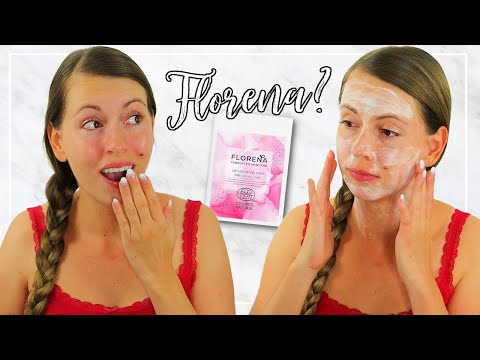 Florena Fermented Skincare 24h Hydrating Mask Review deutsch I Florena 24h Feuchtigkeitsmaske Review