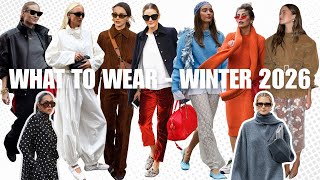 Fashion Trends That Will Dominate Winter 2026!