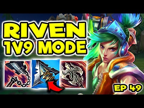RIVEN MAINS... HOW TO LITERALLY 1V9! (GUIDE) - S11 RIVEN TOP GAMEPLAY! (Season 11 Riven Guide) #49