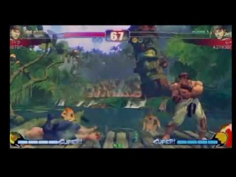 Street Fighter IV Daigo (Ryu) vs Fudo (Ryu) Arcadia Magazine Concept Matches 3 of 6