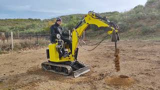 Zemné vrtáky pre minibáger Fénix 400