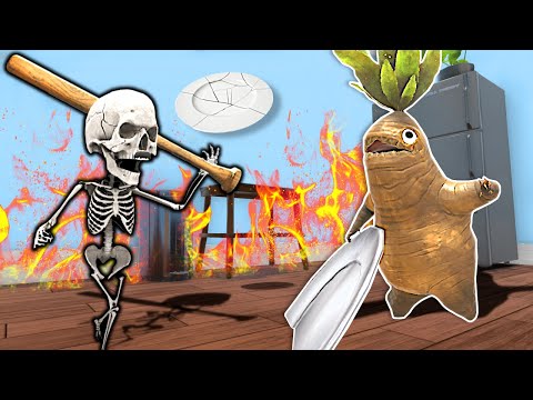 Monster Baby Destroys the House! - Who's Your Daddy 2 Multiplayer