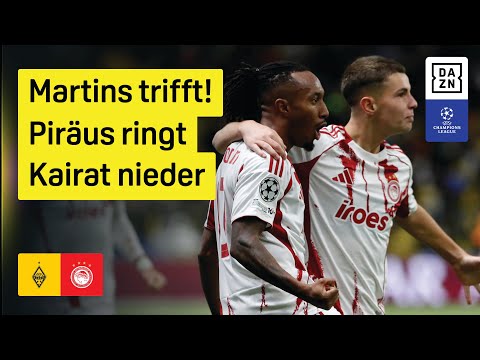 Kairat Almaty - Olympiakos Piräus | UEFA Champions League | DAZN Highlights