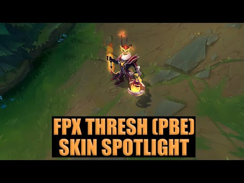 FPX Thresh Skin Spotlight (PBE) | League of Legends [4K]