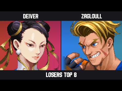 Deiver (Chun-li) VS Zagloull (Luke) - Losers Top 8 - NCH EU #86