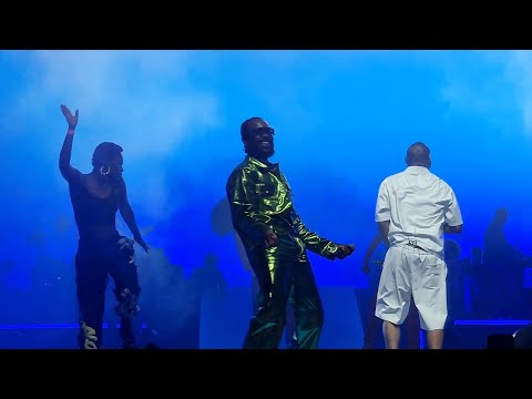 Skiibii x Ckay × Adekunle Gold at Davido SoldOut O2 Arena London, 2022.