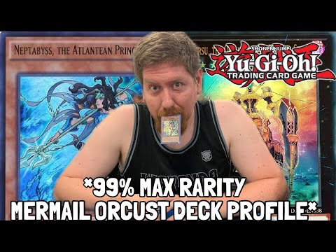 Yu-Gi-Oh! 99% MAX RARITY MERMAIL ORCUST DECK PROFILE! ANTHONY TACHELLA! JULY 2019!