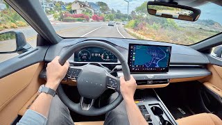2026 Lexus ES 500e Premium AWD - POV First Driving Impressions
